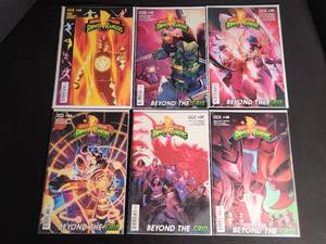lot 14 image: Mighty Morphin Power Rangers Issue 33,34,35,36,37,38  Boom Studios