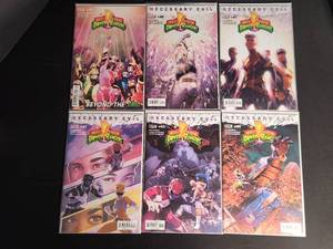 lot 15 image: Mighty Morphin Power Rangers Issue 39,40,41,42,43,44 Boom Studios