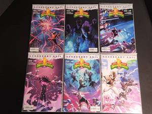 lot 16 image: Mighty Morphin Power Rangers Issue 45,46,47,48,49,50 Boom Studios