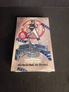lot 71 image: 1995 Fleer Ultra Mighty Morphin Power Rangers The Movie Trading Cards Sealed Box