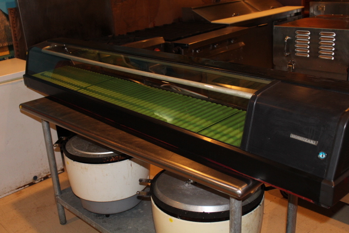 lot 17 image: Hoshizaki Sushi case