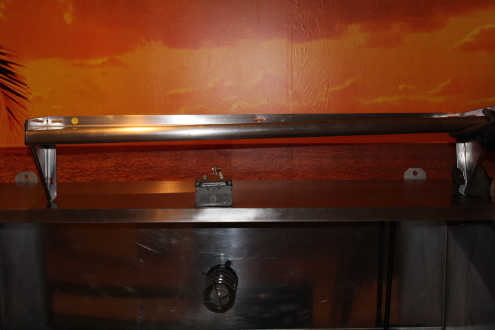 lot 24 image: Stainless steel shelf