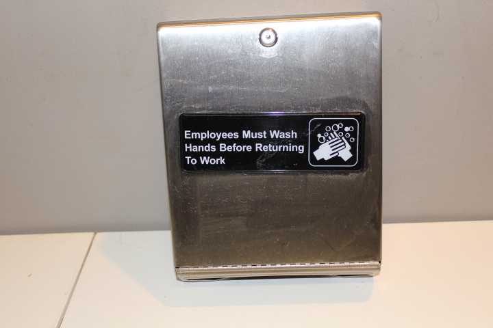 lot 36 image: Paper towel dispenser