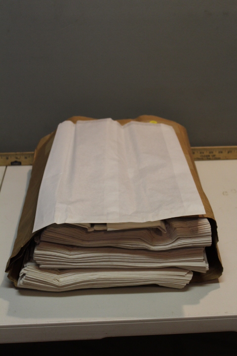 lot 110 image: Paper bags