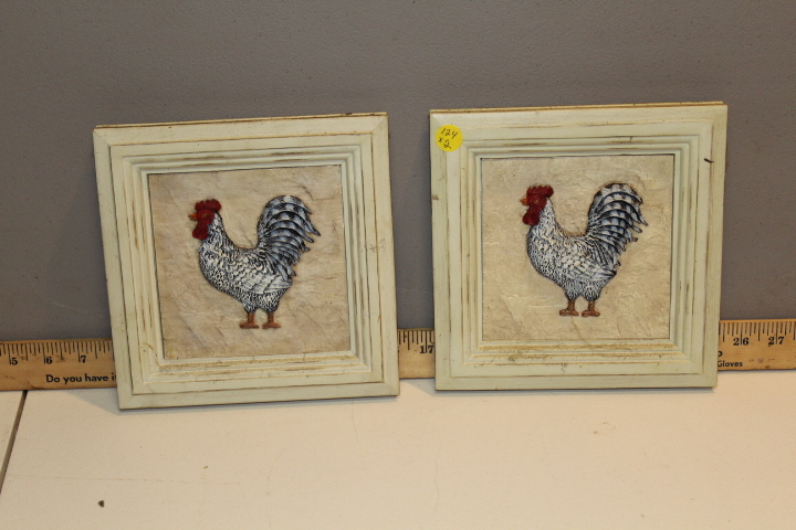lot 124 image: Rooster pictures