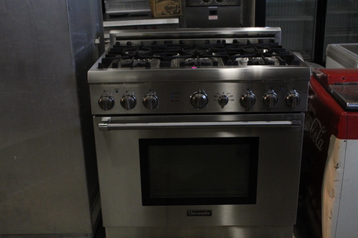 6 Burner Range W Convection Oven Thermador Professional