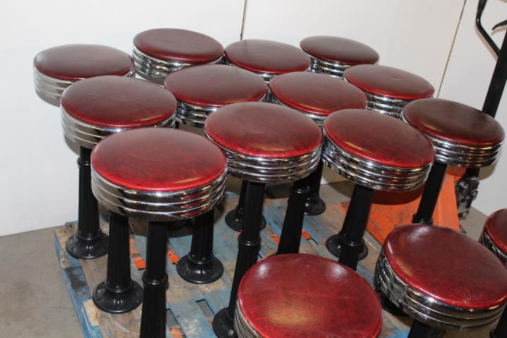 Soda fountain discount stools for sale