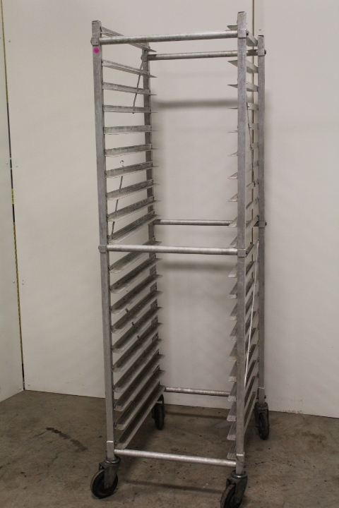lot 62 image: Sheet Pan Rack  Cart