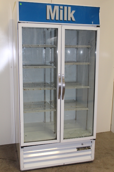 lot 72 image: Glass door cooler by Beverage Air