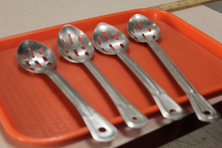 lot 148 image: Slotted serving spoons