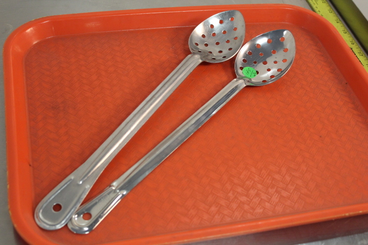 lot 185 image: 15 perforated spoons