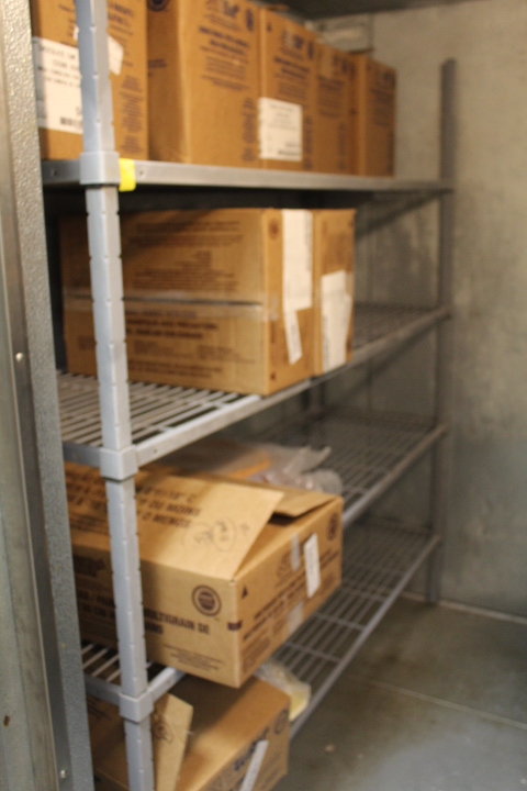 lot 20 image: Freezer shelves by AMCO