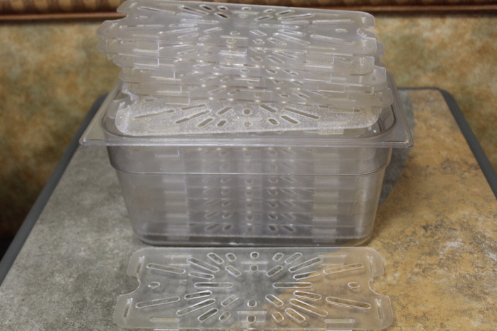 lot 74 image: 13 rd size pan drains - lot