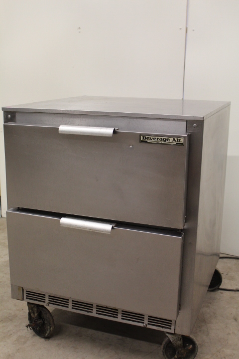 lot 10 image: Beverage-Air 2-Drawer Undercounter Refrigerator
