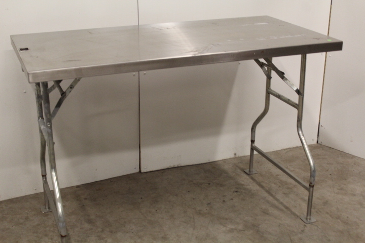 lot 55 image: Universal Stainless Steel Tables - Folding