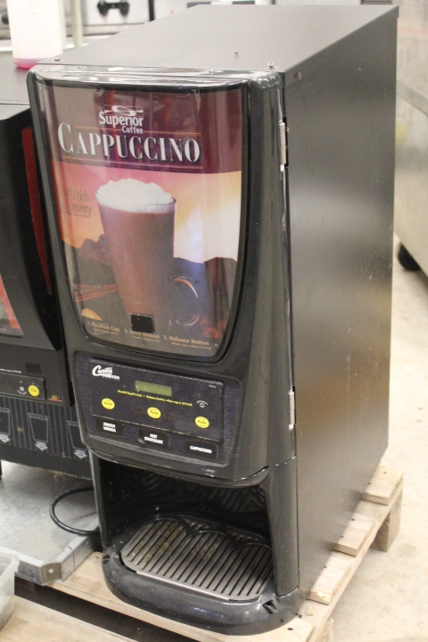 Curtis cappuccino clearance machine