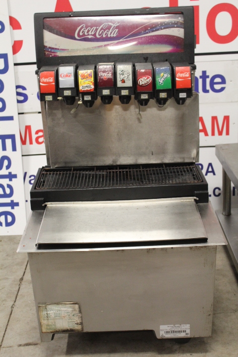 lot 148 image: 8 Flavor Fountain Machine