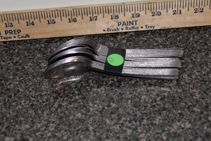 lot 57 image: teaspoons