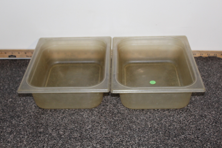 lot 104 image: Half size food pans
