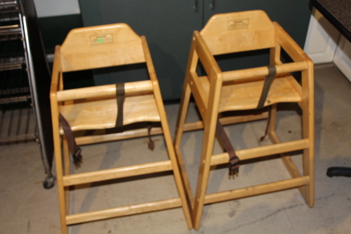 lot 110 image: High chairs