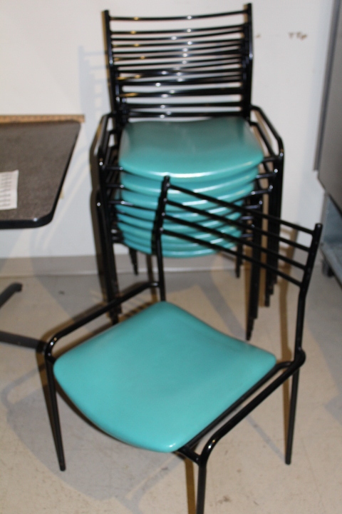 lot 114 image: Dining  cafe chairs