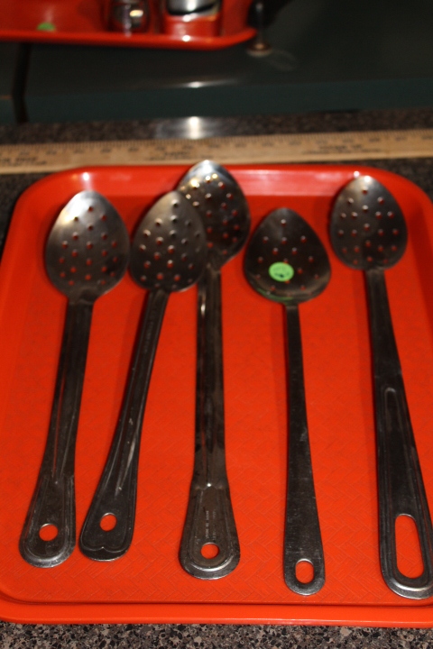 lot 138 image: Perforated Spoons