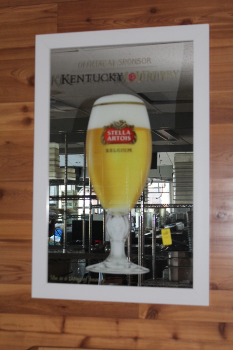lot 6 image: Stella Artois Kentucky Derby mirror