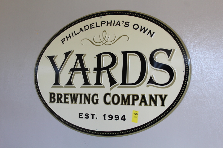 lot 9 image: Yards Brewing Co. sign