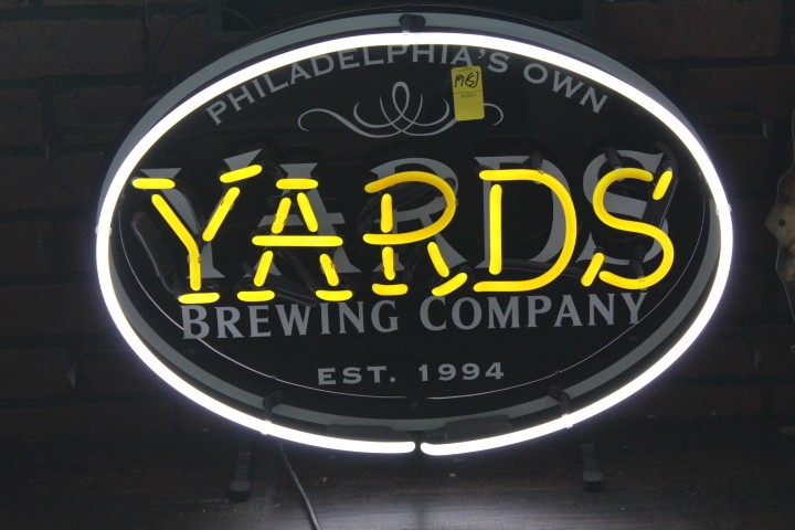 lot 19 image: Yards Brewing Co. neon