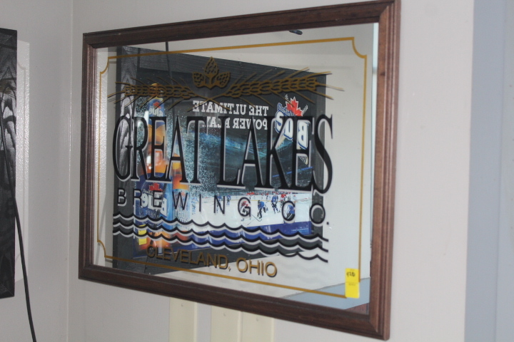 lot 42 image: Great Lakes Brewing mirror