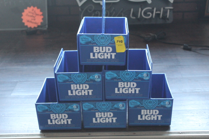 lot 54 image: Table caddies -  Bud Light