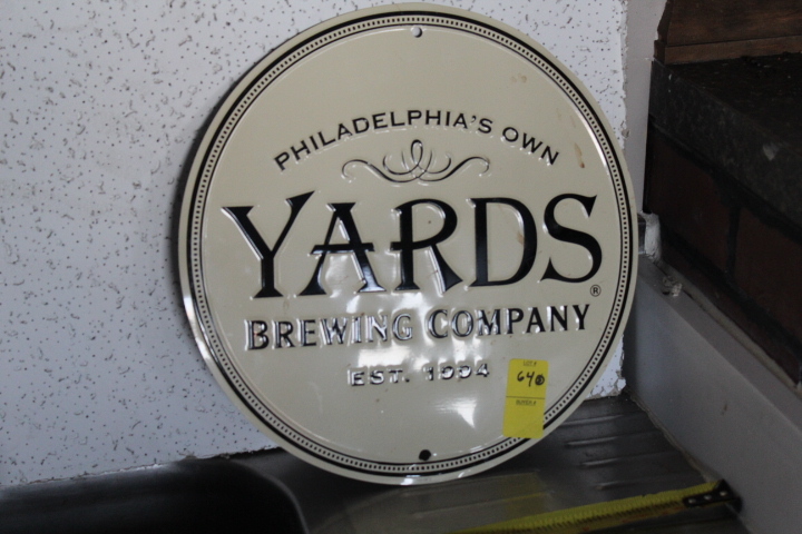 lot 64 image: Yards Brewing Co. sign