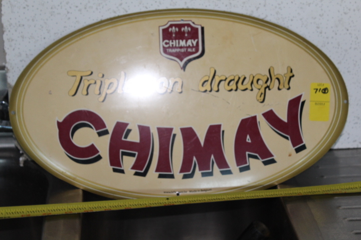 lot 71 image: Chimay sign