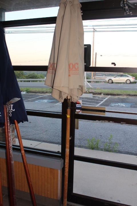 lot 79 image: Shock Top umbrella
