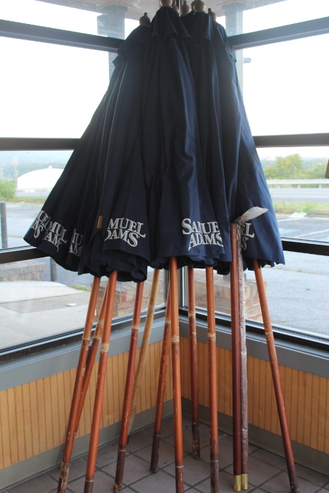 lot 80 image: Samual Adams Umbrellas