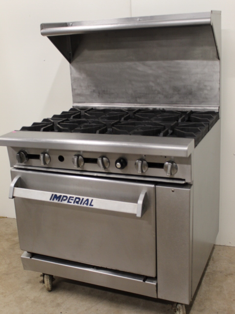 lot 5 image: Imperial Six Burner Range