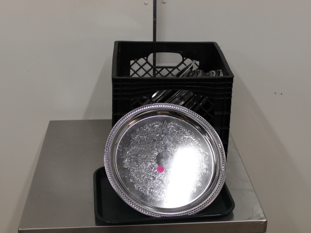 lot 93 image: Silver Plates