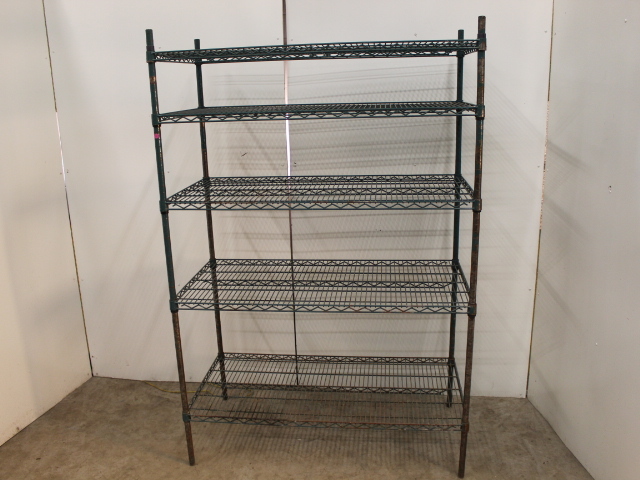 lot 133 image: Metro Style Shelving - 5 tier