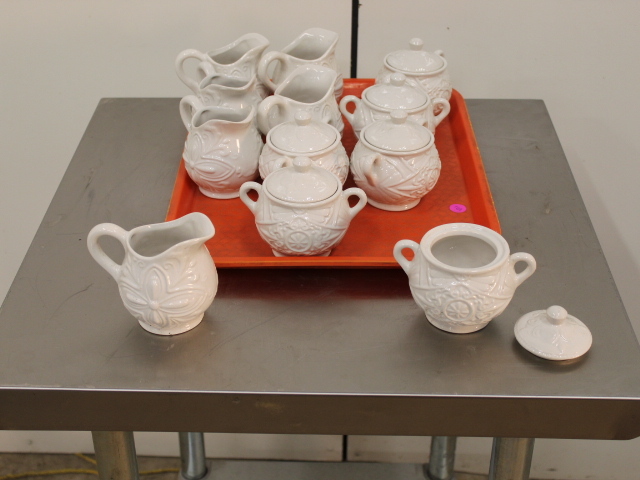 lot 169 image: Creamers  Sugar Bowls