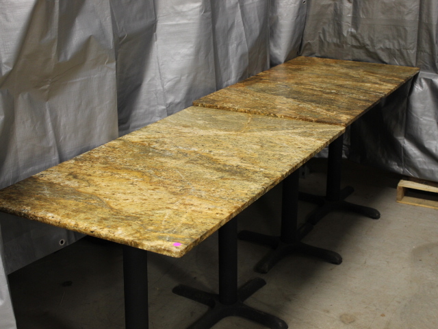 lot 224 image: Stone Top Tables