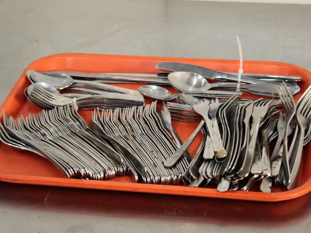 lot 219 image: Silverware Lot
