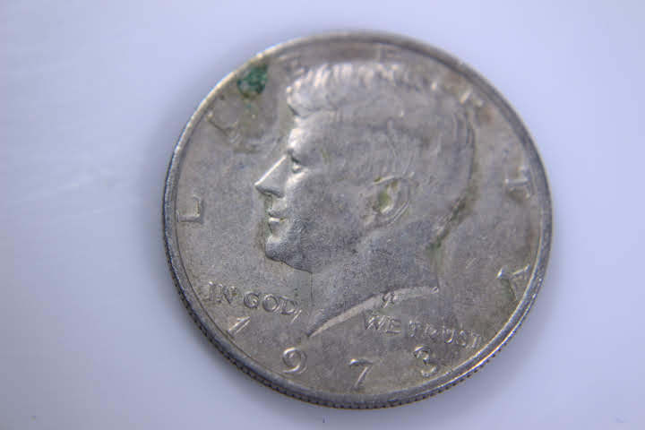 lot 125 image: 1 1973 JFK Half Dollar 50 cent