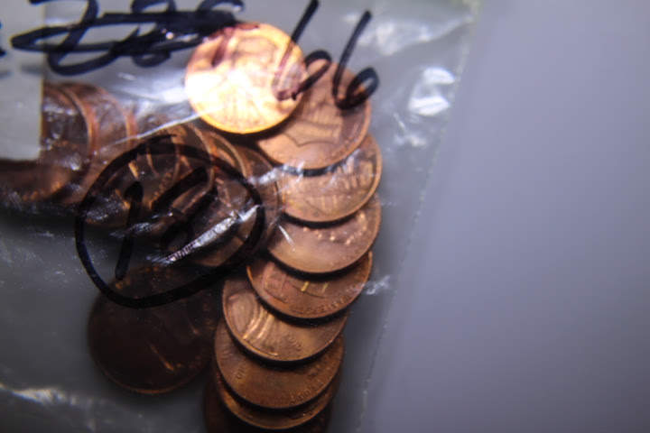 lot 166 image: 18- 2010 Lincoln Memorial Shield Pennies