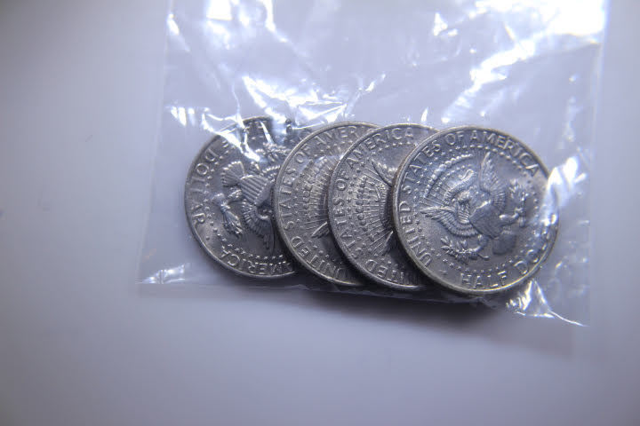 lot 168 image: 4- 1977 JFK 50 Cent 12 Dollar