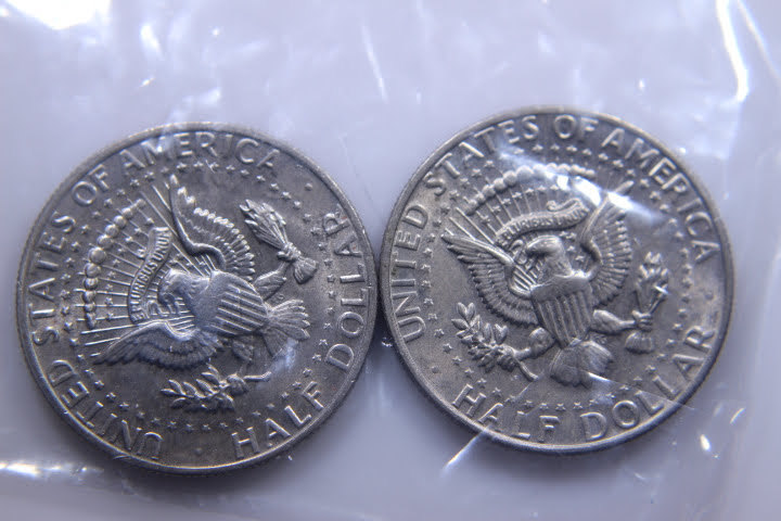 lot 170 image: 2- 1979 JFK 50 Cent 12 Dollar