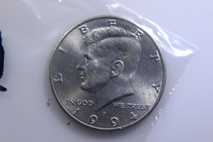 lot 181 image: 1-1994-P JFK 50 Cent 12 Dollar
