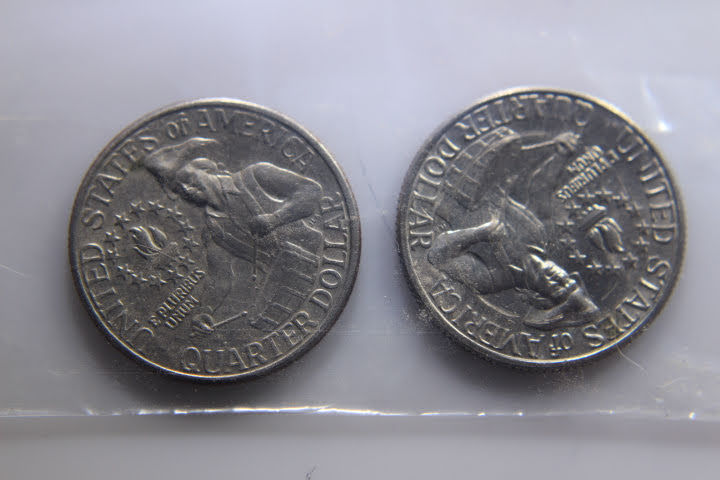 lot 199 image: 2 - 1776-1976 Bicentennial Quarters