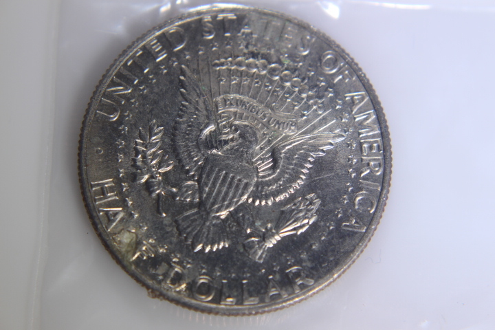 lot 40 image: 1- 1983 P Kennedy Half Dollar 50C