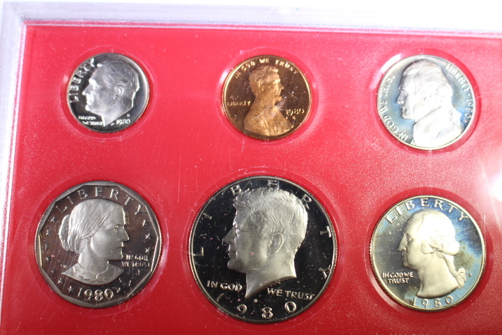 lot 69 image: 1980 US Proof Set