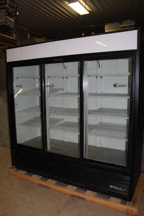 lot 17 image: Glass Door Cooler Merchandiser by TRUE